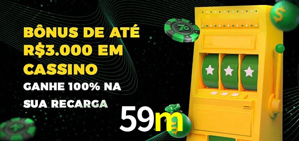 59m melhor bônus de depósito