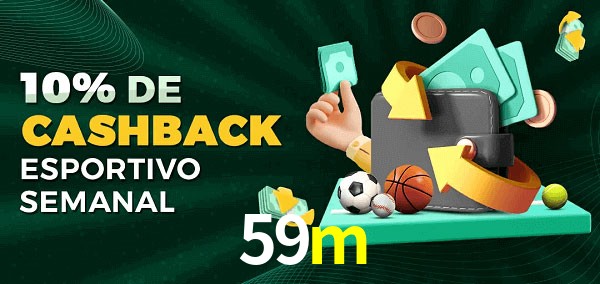10% de bônus de cashback na 59m